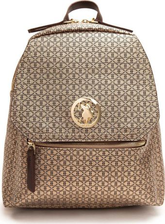 Рюкзак женский U.S. Polo Assn., цвет: золотистый. A082SZ057ACRK8US18503_VR096