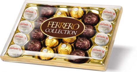 Конфеты Ferrero набор конфет: Raffaello, Ferrero Rocher, Ferrero Rondnoir, 269,4 г