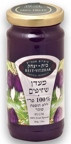 Джем Natural Products Beit Yitzhak LTD «Слива» 100% без сахара «Бейт Ицхак» 284г Стеклянная банка, 284