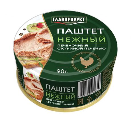 Мясные консервы Главпродукт 7183 Жестяная банка