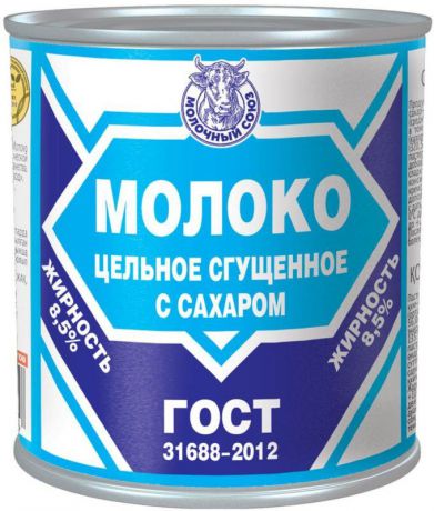 Сгущенное молоко Молочный Союз "ГОСТ", 380 г