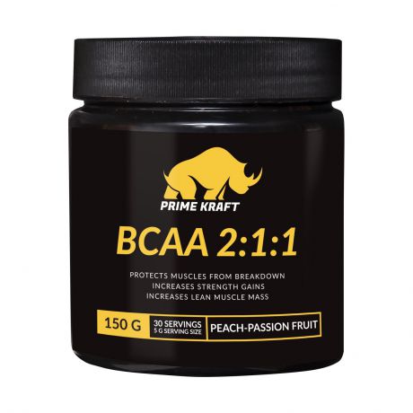 BCAA Prime Kraft ВСАА персик маракуйя 150 гр