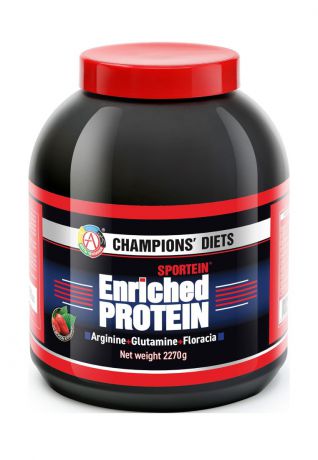 Протеин АКАДЕМИЯ-Т "Sportein Enriched Protein", клубника, 2,27 кг