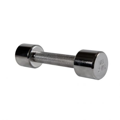 Гантель MB BARBELL, хромированная, 2 кг