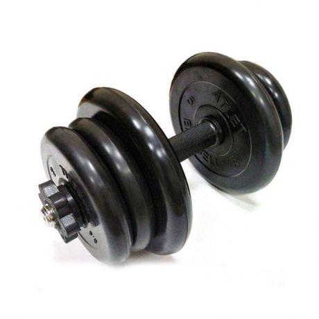 Гантель MB BARBELL Atlet, разборная, 22.5 кг, посадочный диаметр 31 мм, 1 шт