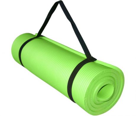Коврик для йоги и фитнеса Hawk HKEM124-1.0-GREEN, зеленый