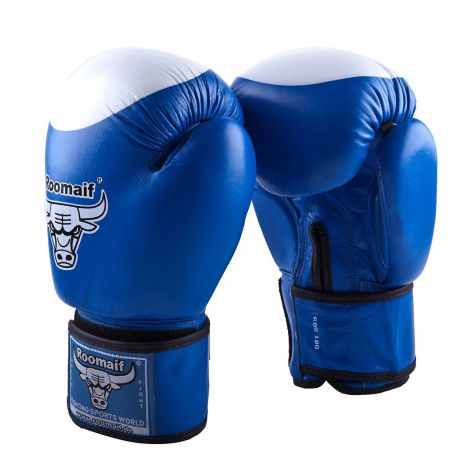 Боксерские перчатки Roomaif RBG-100, RBG-100-18, синий
