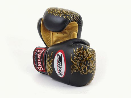 Боксерские перчатки TWINS FBGV-6G-14, черный