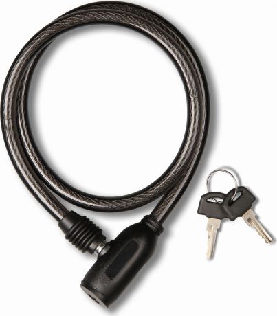 Велозамок с ключом Golden key, GK-101.103, черный, длина 80 см