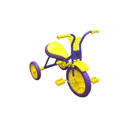 Велосипед Woodlines трехколесный классический Зубренок, фиолетовый