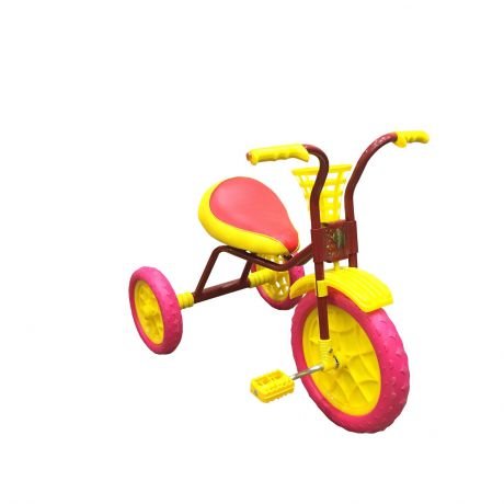 Велосипед Woodlines трехколесный классический Зубренок, бордовый