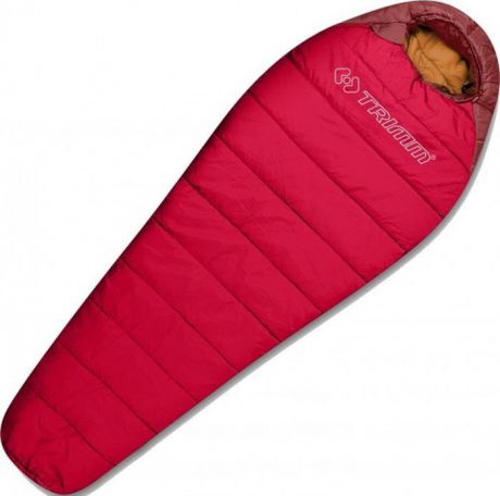 Спальный мешок Trimm Extreme Polaris II, правосторонняя молния, красный, 195 см