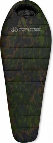 Спальный мешок Trimm Trekking Traper, левосторонняя молния, камуфляж, 195 см
