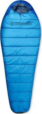 Спальный мешок Trimm Trekking Walker, левосторонняя молния, синий, 185 см