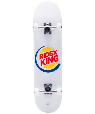 Скейтборд RIDEX King, белый