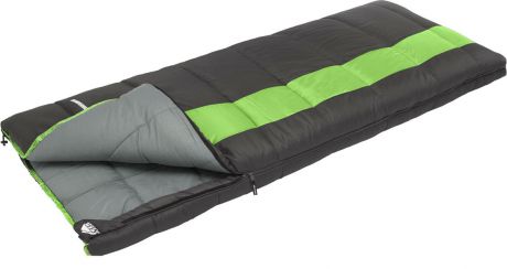 Спальный мешок TREK PLANET Dreamer, трехсезонный, левая молния, серый, зеленый
