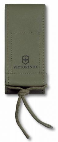 Чехол из иск.кожи Victorinox Leather Imitation Belt Pouch (4.0837.4), цвет: зеленый, с застежкой на липучке, без упаковки