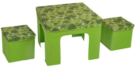 Набор складной мебели "Orange", цвет: зеленый, 3 предмета