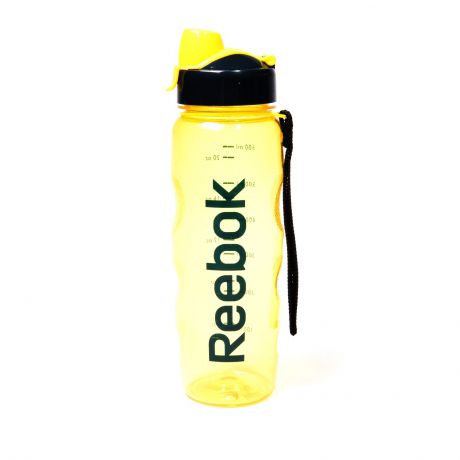 Бутылка для воды Reebok нет, желтый, черный