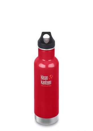 Бутылка для воды Klean Kanteen INSULATED CLASSIC LOOP 20OZ, красный
