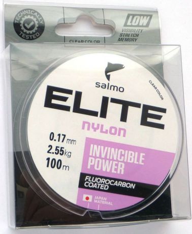 Леска Salmo Elite Fluoro Coated Nylon, 4118-017, 100 м, 0,17 мм