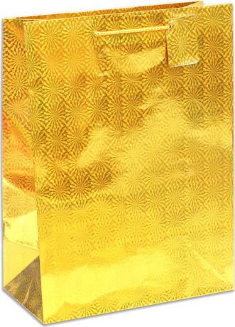 Подарочная упаковка Miland "Золотая вспышка", 26 х 33 х 14 см