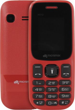 Мобильный телефон Micromax X512, красный