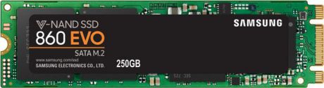 SSD диск Samsung 860 EVO SATA III 250Gb (MZ-N6E250BW)
