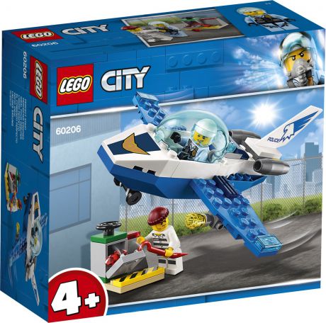 LEGO City Police 60206 Воздушная полиция, патрульный самолет Конструктор