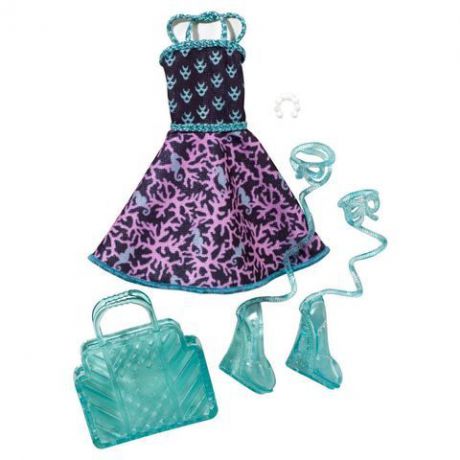 Одежда для кукол Mattel Набор одежды и аксессуаров для Лагуна Блю