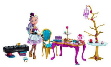 Игровой набор Mattel Меделин Хеттер и набор мебели - серия Чайная Вечеринка
