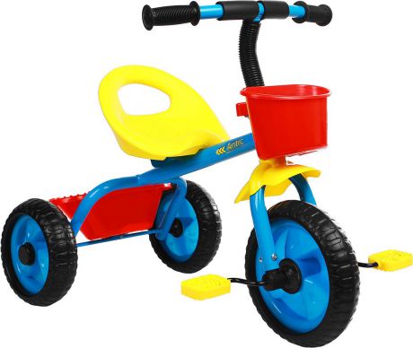 Велосипед трехколесный детский Micio Antic 2019, 3871496, синий, желтый, красный