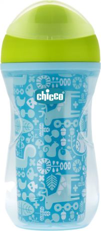 Поильник Chicco Active Cup (носик ободок) голубой