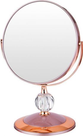 Зеркало настольное Lefard, увеличение х5, 416-088, диаметр 18 см