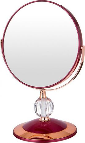 Зеркало настольное Lefard, увеличение х5, 416-089, диаметр 18 см