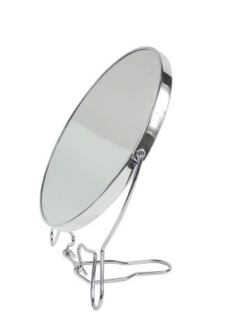 Зеркало косметическое Planka 17 см, серебристый