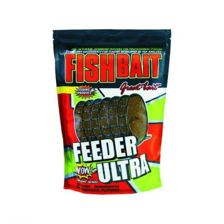 Аксессуар для рыбалки FISHBAIT Прикормка FEEDER ULTRA White Fish, коричневый