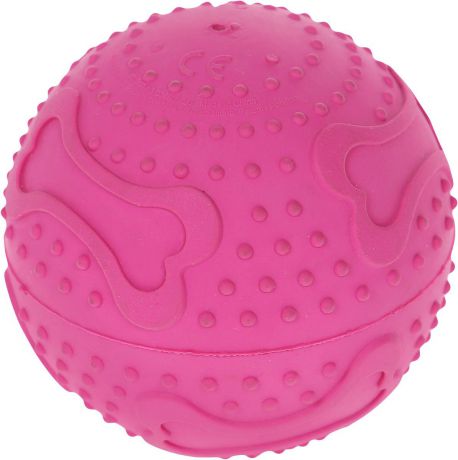 Мяч для животных Ferribiella Fx Ultrasound Ball Bones Косточки, ультразвуковой, 48612, диаметр 7,6 см