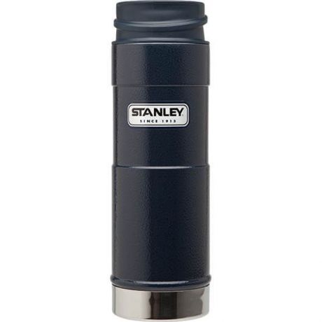 Термокружка Stanley Classic 0.47L One Hand Vacuum Mug Hammertone Navy, синий
