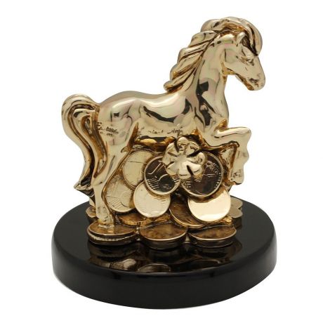 Статуэтка Exetera argenti Лошадь, 46-455967, золотой