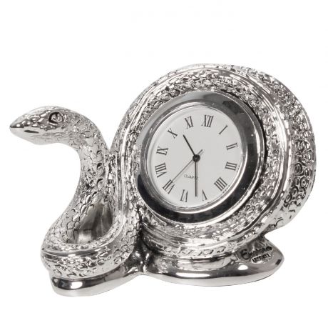 Настольные часы Exetera argenti Умная змейка, 46-408651, серебристый