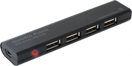 USB-разветвитель Defender Quadro Promt USB 2.0, 83200, 4 порта