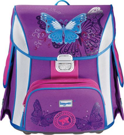 Ранец школьный Step by Step Baggy Max Simy Butterfly, 919932, фиолетовый