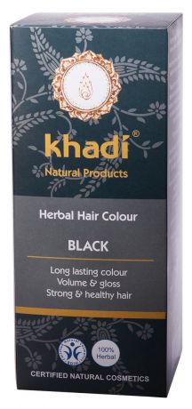 Краска для волос Khadi Naturprodukte Khadi Naturprodukte Растительная "ЧЁРНЫЙ"