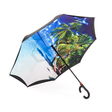 Зонт Maple Leaf обратного сложения