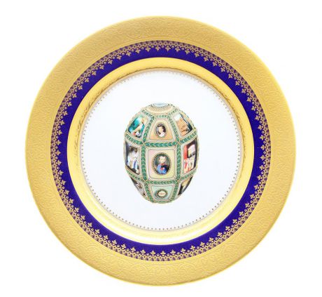 Тарелка для украшений Faberge 
