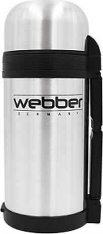 Термос Webber, SST-1500P, серебристый, 1,5 л