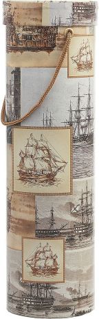 Подарочная упаковка Miland "Корабли моей гавани ", 9,2 х 9,2 х 32 см