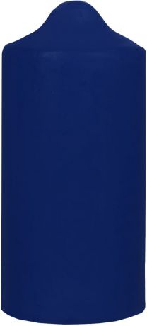 Свеча декоративная Miland, пеньковая, синий, 15 см