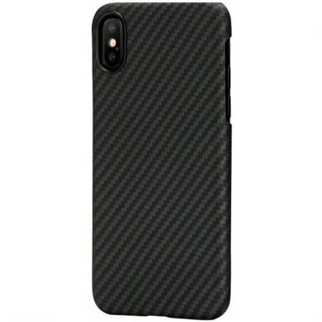 Чехол для сотового телефона PITAKA MAGCASE ДЛЯ iPhone XS MAX, черно-серый